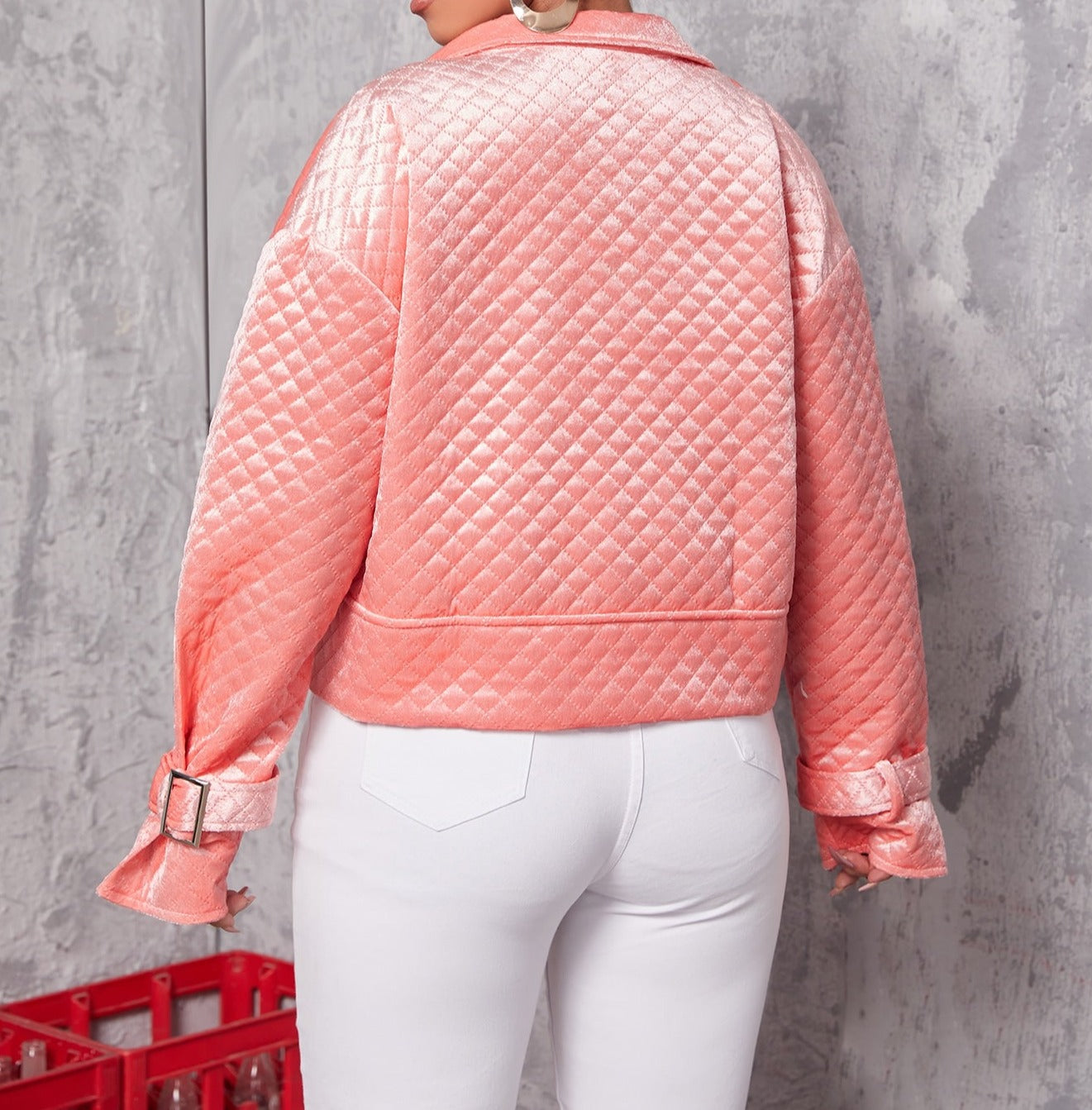 Lou Lou Plush Jacket Plus Size