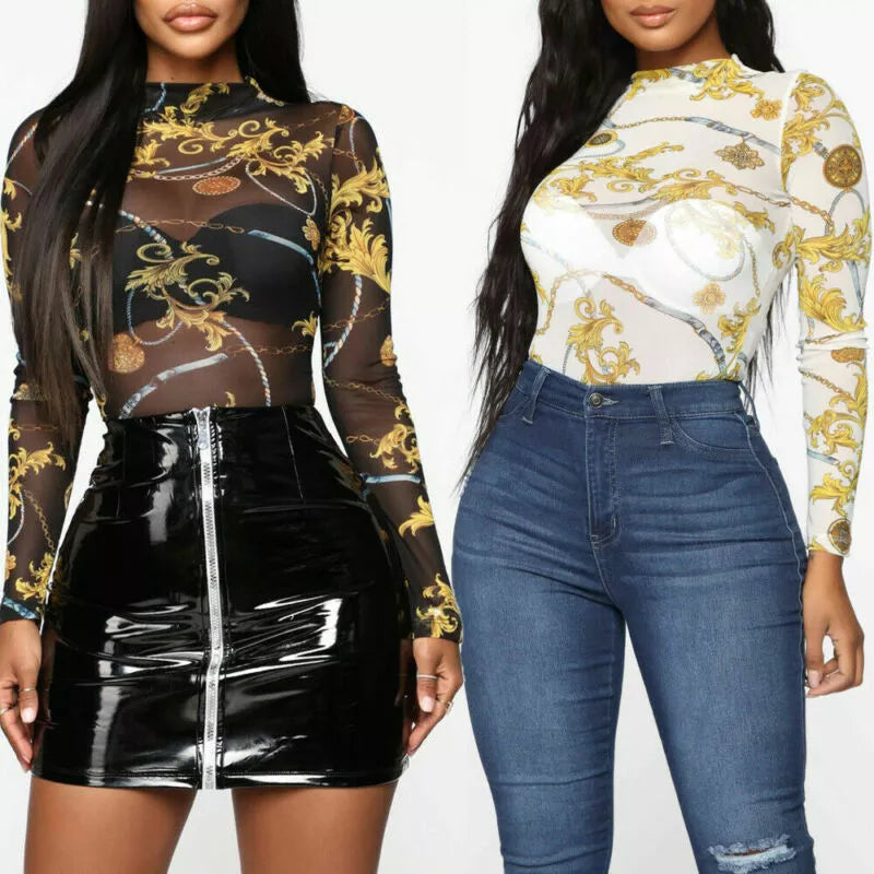 Star Mesh Top
