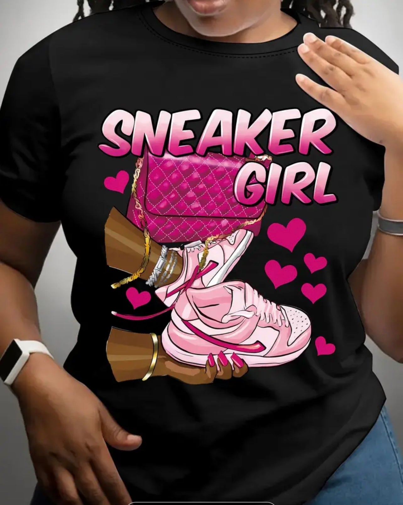 Sneaker Girl Tee-shirt