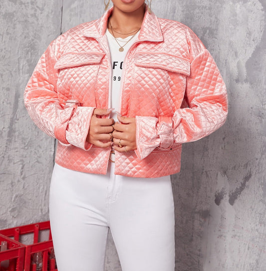 Lou Lou Plush Jacket Plus Size