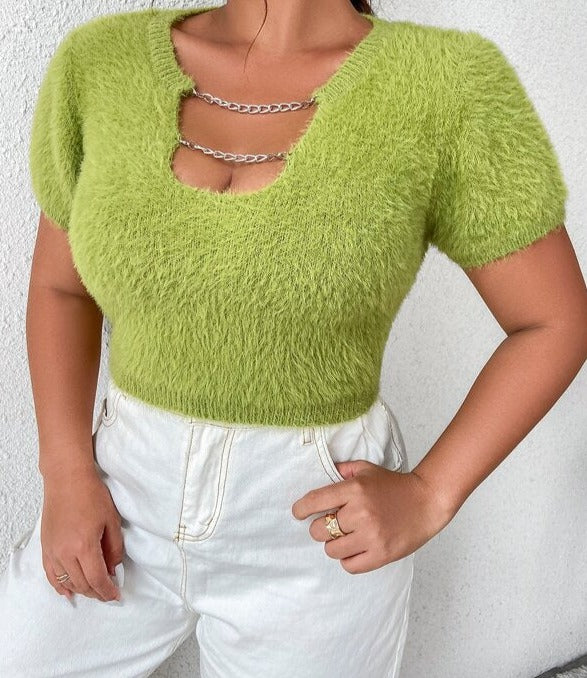 Blair Crop Sweater