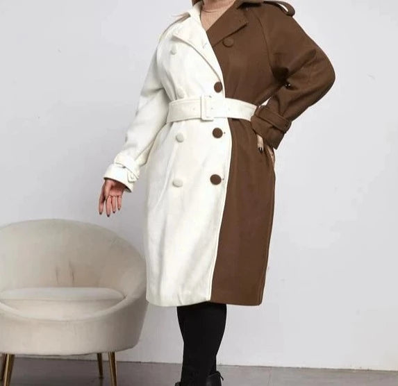 Chocolate and Cream Coat