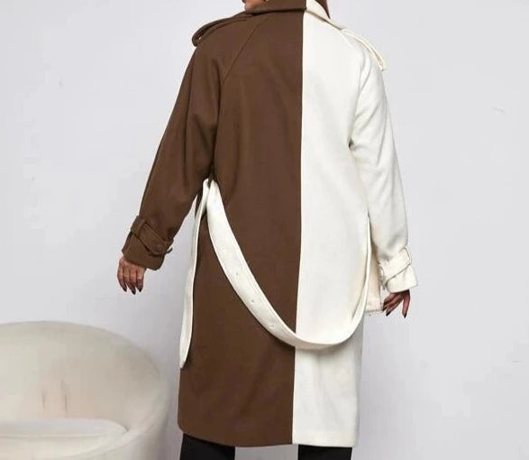 Chocolate and Cream Coat