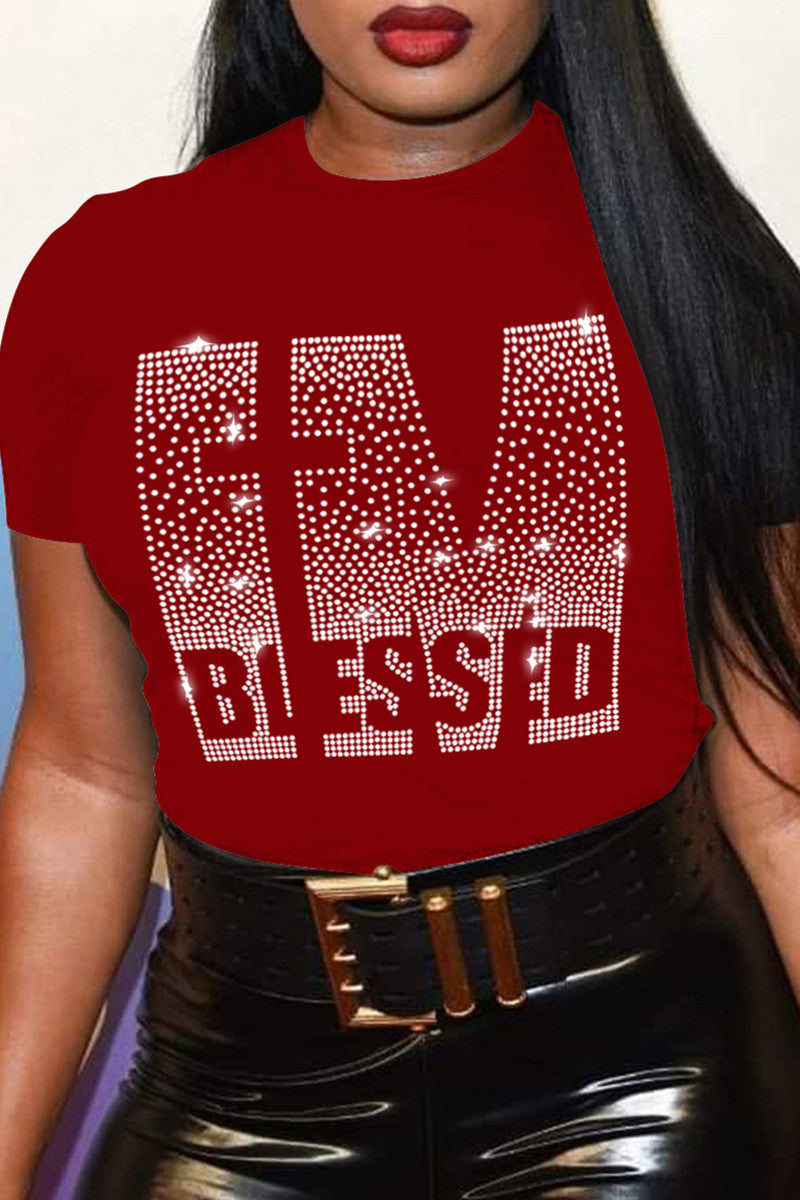 I'm Blessed T-Shirt  Plus Size